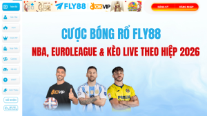Cược Bóng Rổ FLY88 – NBA, EuroLeague & Kèo Live Theo Hiệp
